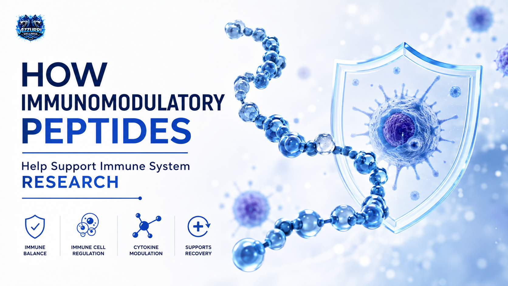 How Immunomodulatory Peptides Help Support Immune System Research