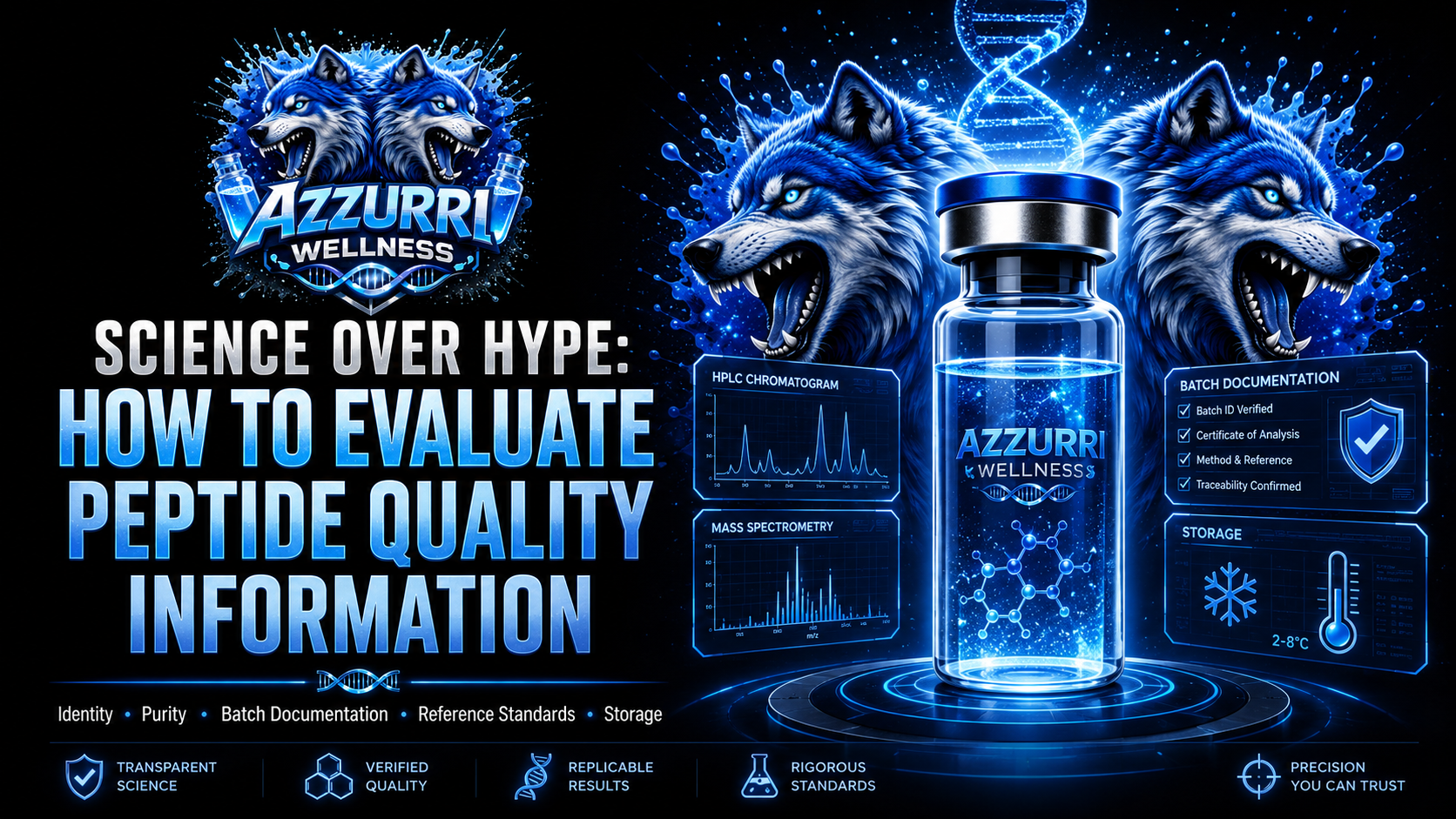 Science Over Hype: How to Evaluate Peptide Quality Information