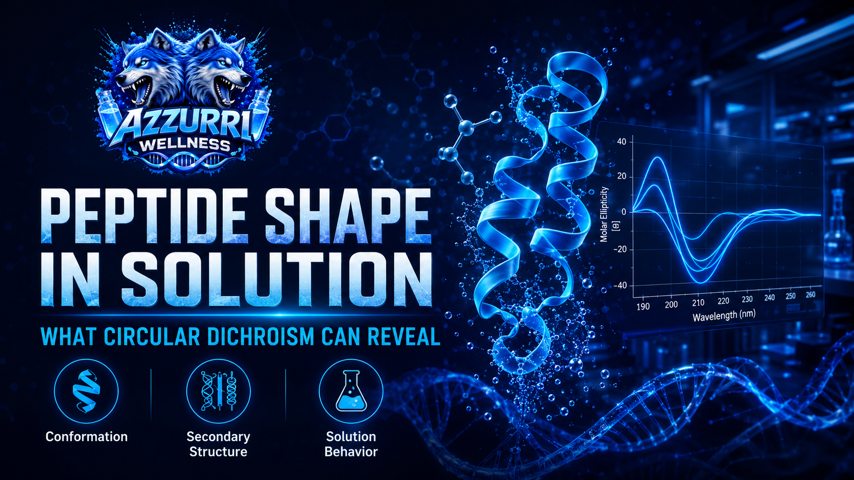 Peptide Shape in Solution: What Circular Dichroism Can Reveal