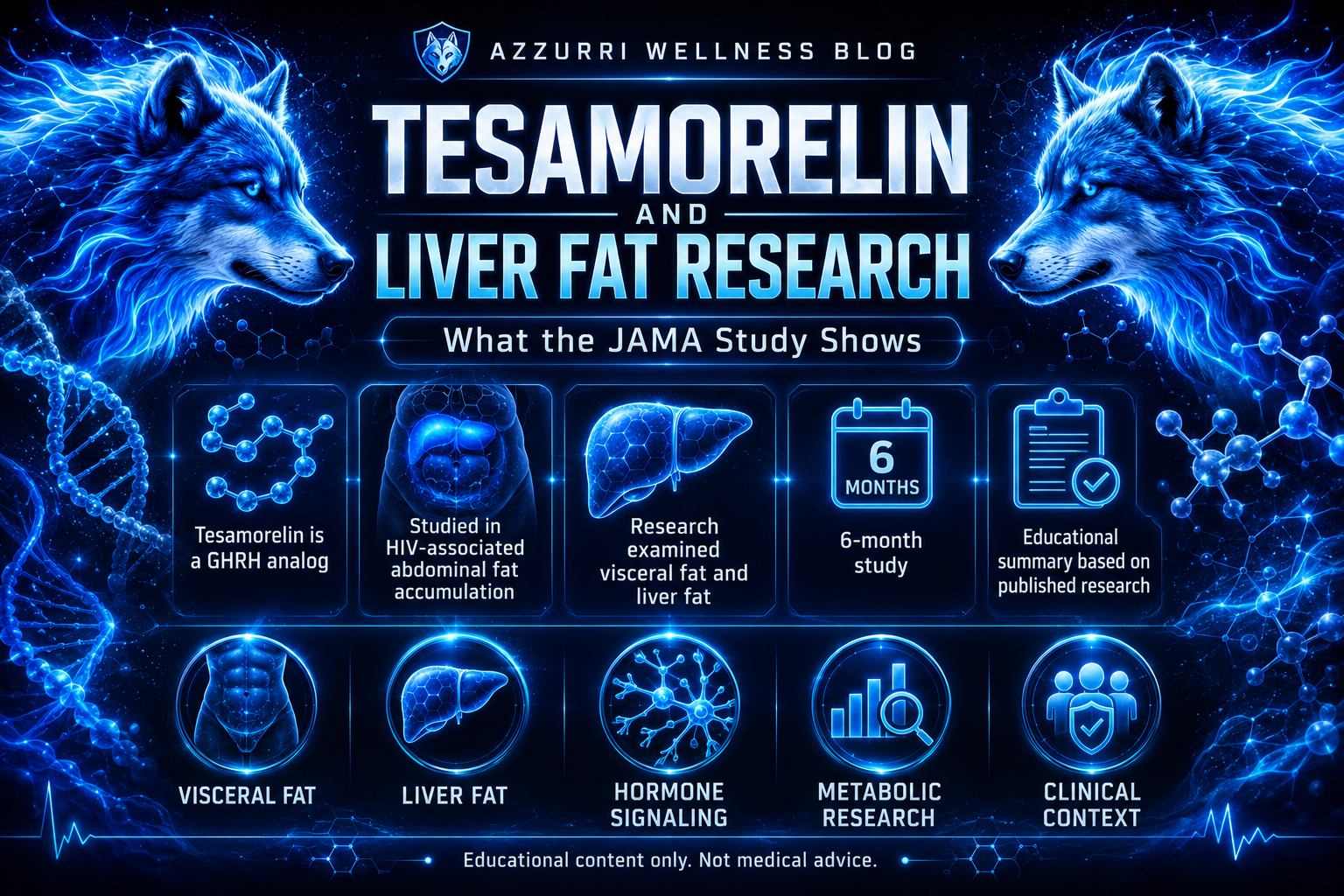 GHRH analog peptides and liver-fat imaging research