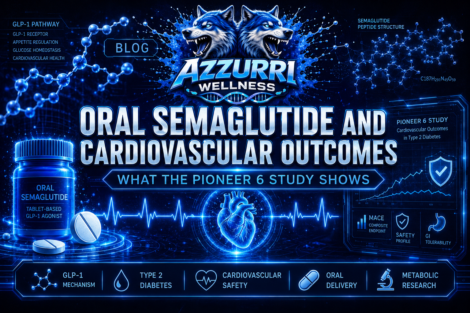 Oral GLP-1 peptides and cardiovascular outcome research