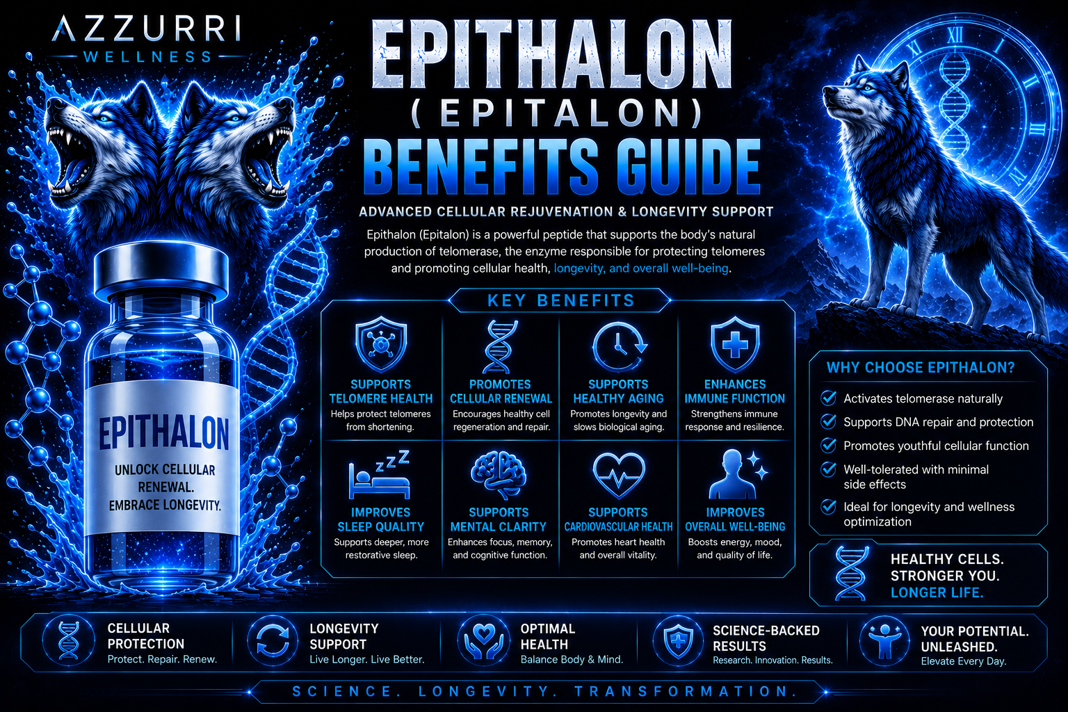 Epithalon (Epitalon) peptide overview and current evidence