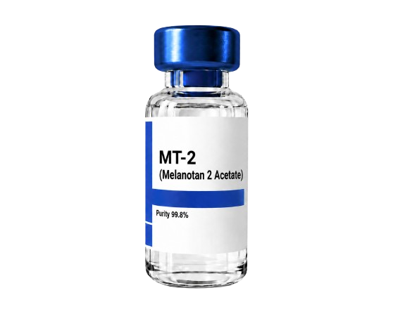MT-2 (Melanotan 2 Acetate) — Hormone & Vitality Research peptide vial