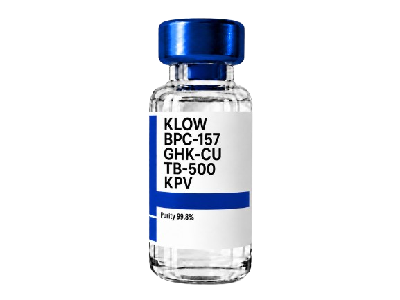 KLOW BPC-157 GHK-CU TB-500 KPV — Exercise Recovery peptide vial
