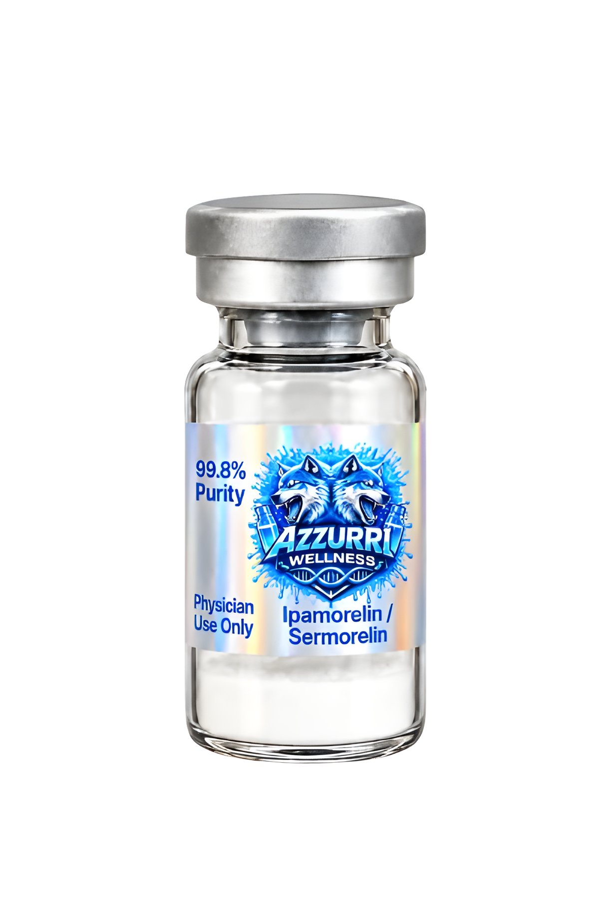 Ipamorelin | Sermorelin — Muscle Growth peptide vial